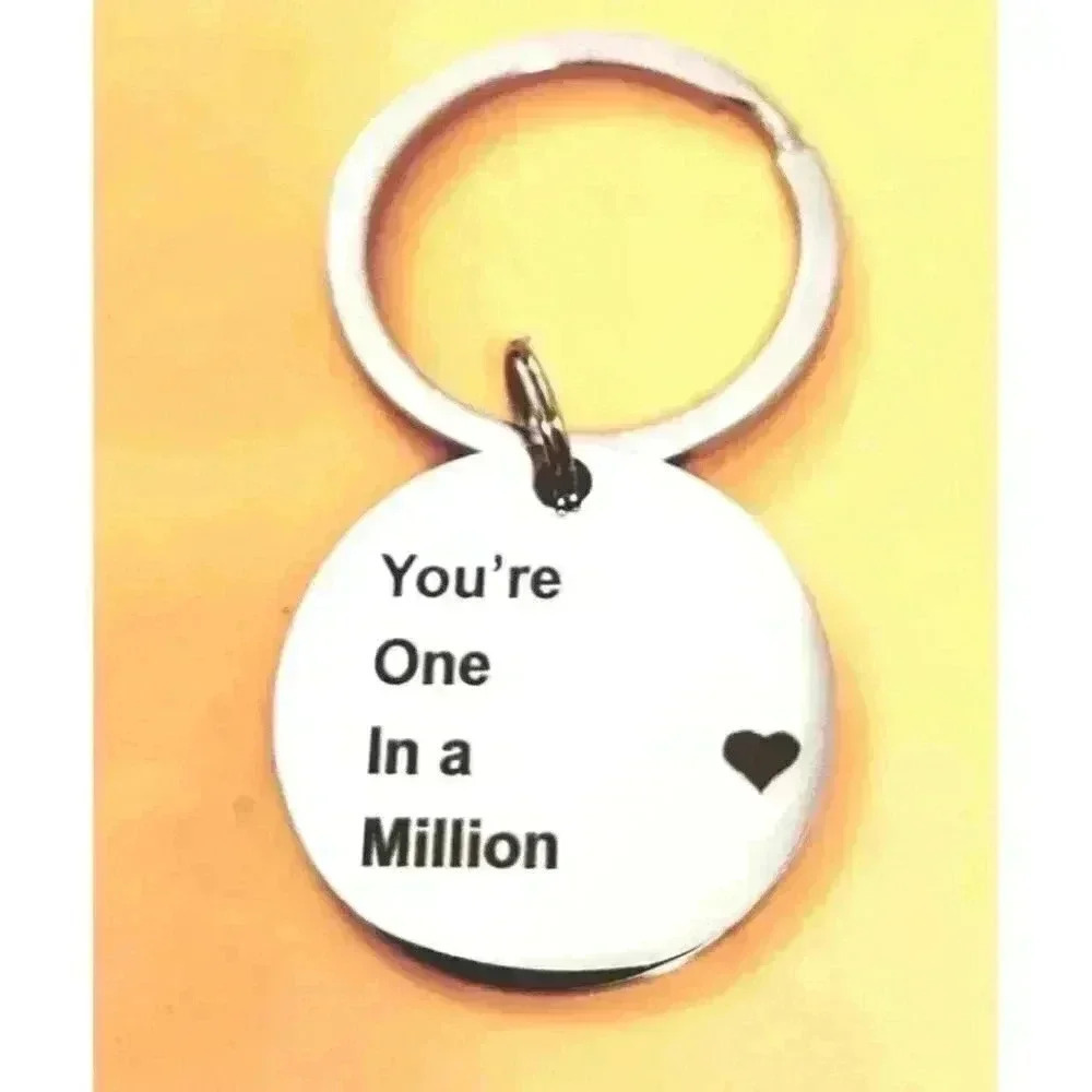 Youre 1 Of The Million Heart Keychain